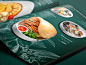 graphic design  polygraphy restaurant menu