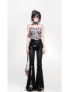 白鹤-大人采集到衣服参考（插画类）