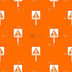 式样,行人交叉路标志,行人,人,男人,几何形状,白色,概念,安全的,重复