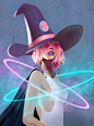 Glow Witch, chloe veillard : she's a Magical Nurse Witch!