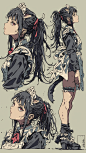 goodknight0758_Ghibli_style_detailed_humanoid_female_cute_bea_82eef2a5-5642-4bbf-bf3e-e894dcb891f7_1