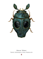 英国插画师Richard Wilkinson创作了一系列以星球大战角色为基础的幻想昆虫 ​​​​
