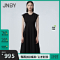 【商场同款】JNBY/江南布衣21夏新品无袖连衣裙收腰圆领5L1512060-tmall.com天猫