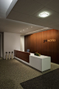 Reception desk #corporate #design #interiors:
