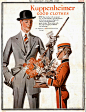 1921 Kuppenheimer Clothing. The Saturday Evening Post. 