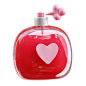 三维渲染七夕情人节爱情主题图标3D插画设计素材_Love-Spray