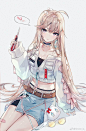#图片来源于网络# 动漫二次元少女 萌妹子 可爱 唯美 御姐 水手服 猫耳娘 眼镜娘 兽娘