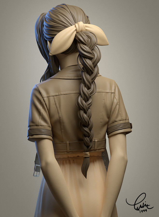 Aerith Gainsborough渲...