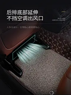 全包围丝圈汽车脚垫专用于大众途观荣威rx5宝马5系奥迪a6l昂科威-tmall.com天猫