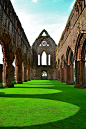 Sweetheart Abbey #Scotland, where the grass is always greener. ;-) ~ETS #sweetheartabbey:
