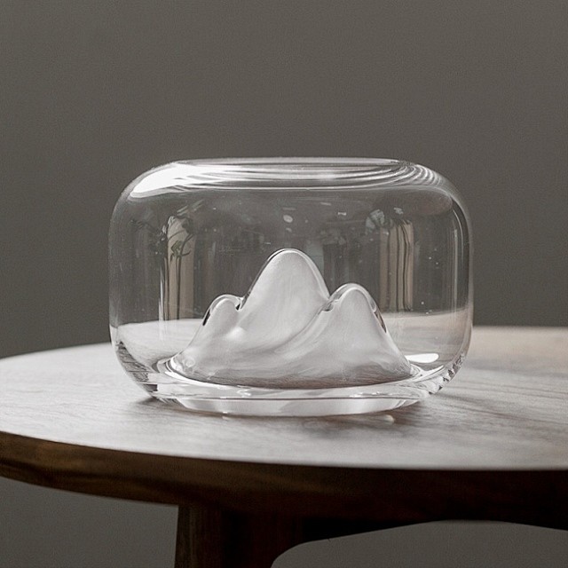 鱼缸小型 创意办公桌造景玻璃缸个性自洁简...