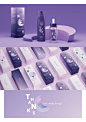 护肤品包装设计紫色调梦幻包装-古田路9号-品牌创意/版权保护平台