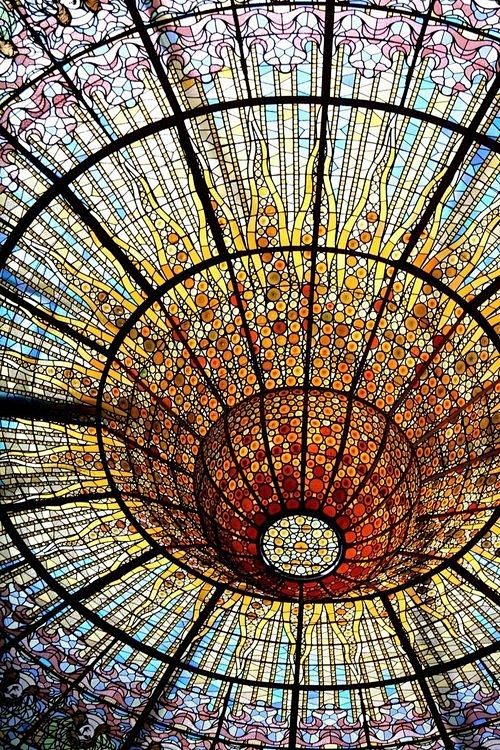 Interior of Palau de...