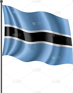 博茨瓦纳,白色,国内著名景点,外套,风,分离着色,职权,吹,写实