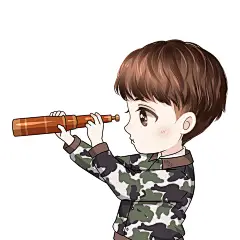 许魏洲《冰雪大作战》手绘1p