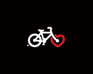 “LOVE MY BIKE」标志