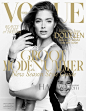 《Vogue》杂志荷兰版2015年3月号封面

模特：杜晨·科洛斯 (Doutzen Kroes)