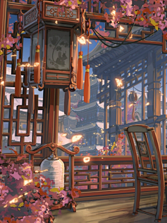 阿里戈尼采集到B内景——古风设计