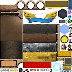 【新提醒】【契约猎人OL】魔幻题材手游游戏UI美术素材资源 122MB_游戏UI资源区_CG游麟网游戏美术制作交流平台 - 最专业的游戏美术制作交流平台