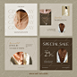 Accessory instagram post set