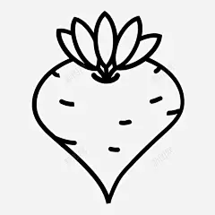 甜菜食物健康图标高清素材 健康 沙拉 甜菜 萝卜 蔬菜 食物 免抠png 设计图片 免费下载