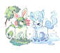 精灵宝可梦  融合
画师：Charamells