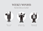 Icon Selection 2015 : A selection of various icons and editorial pictograms created during 2015