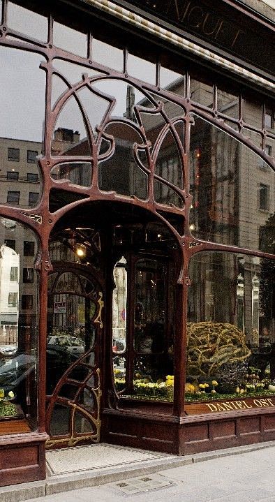 Art Nouveau Door. Pa...