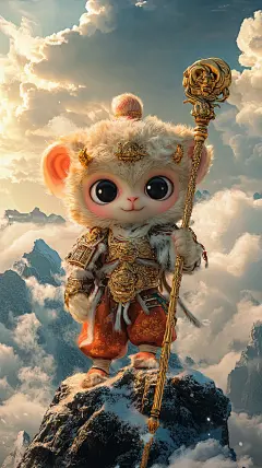 猴子壁纸背景素材 (12)