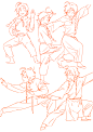 L O G [2]<br/>学画漫画 动作 Pose