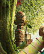 Behance 上的 Walibi - Tiki Waka