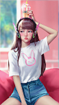 D.Va（守望先锋）数字艺术