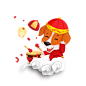 狗年 吉祥物狗 春节  新年  