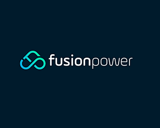 fusionpower公司商标 FP字母...