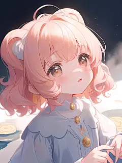 可爱头像（全彩CG） | 无界AI