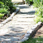 How to Lay & Install the Perfect Flagstone Walkway (easy DIY with Pea  Gravel) - Lehman Lane