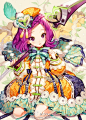韩国——画师cherrypin的插画作品