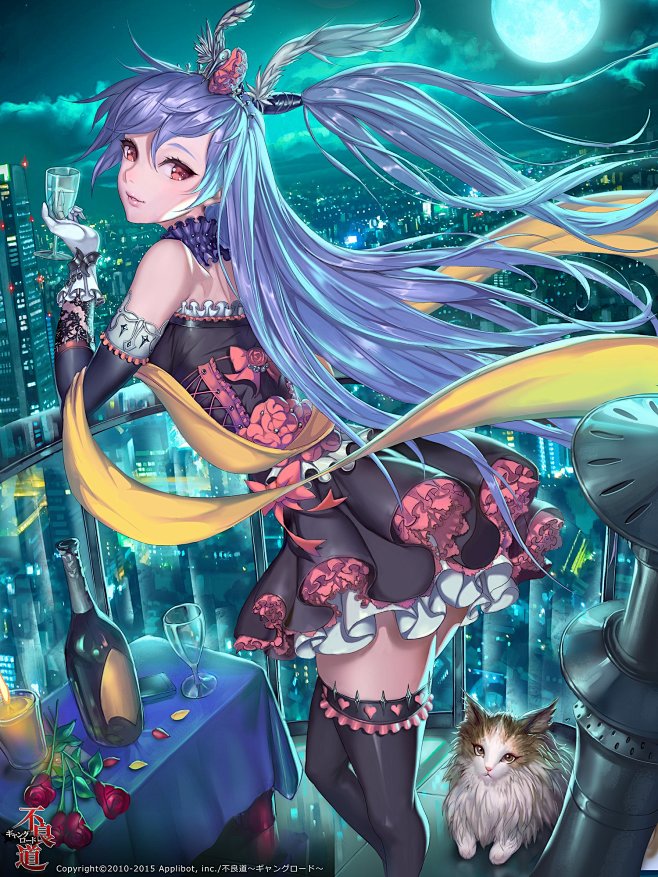 tokyo x night x girl...