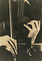 Margaret Bourke-White: Hands Playing Violin and Cello, 1930s