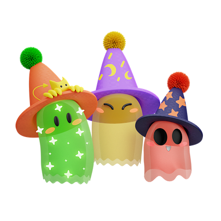 Party Ghosts 3D Icon