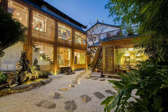 民宿（庭院篇）(23图)_@雨夜小巷收集_花瓣建筑设计12