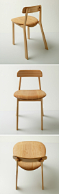 Bambi chair（斑比椅） by hisakazu shimizu and eizo okada of S&O design。via：http://t.cn/zWSBGhx