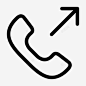 拨出电话呼叫电话图标 免费下载 页面网页 平面电商 创意素材