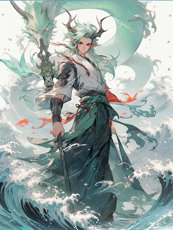 封神系列 ｜ 三太子 敖丙-花瓣网
