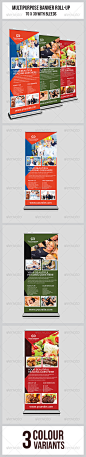 Multipurpose Business Roll-Up  - Signage Print Templates