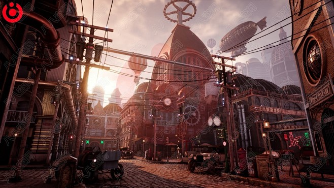 UE4虚幻4 维多利亚PBR写实科幻都市...