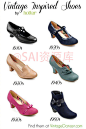 #设计秀# 一组女鞋参考，喜欢可以借鉴，转需~ ​​​​