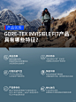 三分钟黑科技｜INVISIBLE FIT 的脚上功夫
无论你要跑入丛林山野，来一次越野冒险
或是漫步雨中城市，踏出前行的水花
真正合脚的 GORE-TEX INVISIBLE FIT 产品
守护每一步舒适
真正合脚持久防水可靠的透气性
快速干燥产品寿命长持久防风
 
滑动图片
三分钟看懂 GORE-TEX INVISIBLE FIT 产品黑科技