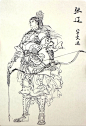 权迎东老师绘画 五子良将 三国曹魏势力