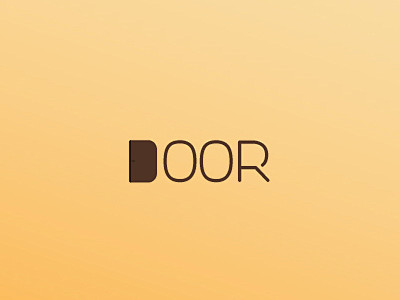 Door logo design d d...